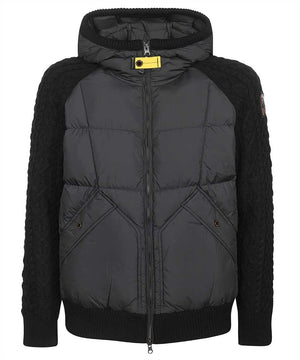 Techno fabric padded jacket-0